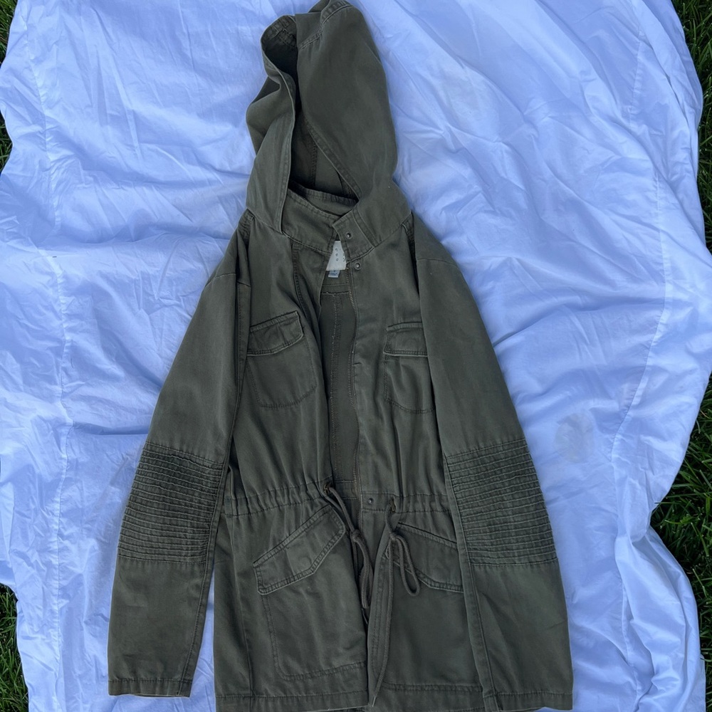 Army green jacket